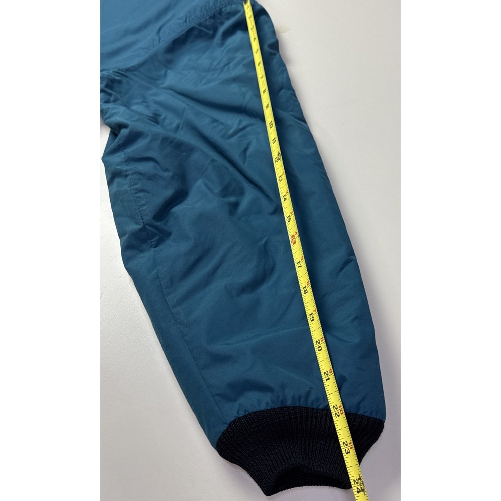 Vintage 90s LL BEAN Warm-Up Jacket Teal Maroon Liner Fleece Mens LARGE Retro 2j - Picture 9 of 10